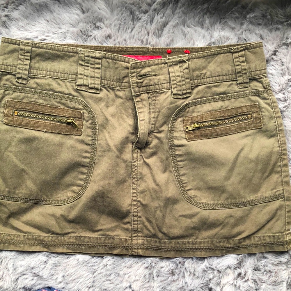 Fire jeans olive green cotton